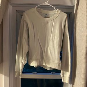 FLX cropped crewneck